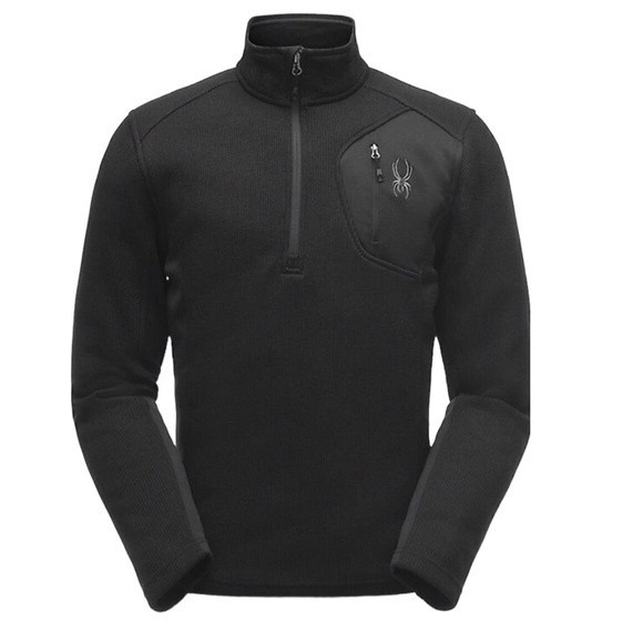 Spyder Men's The Bandit Half-zip Pullover Jacket - Picture 1 of 9
